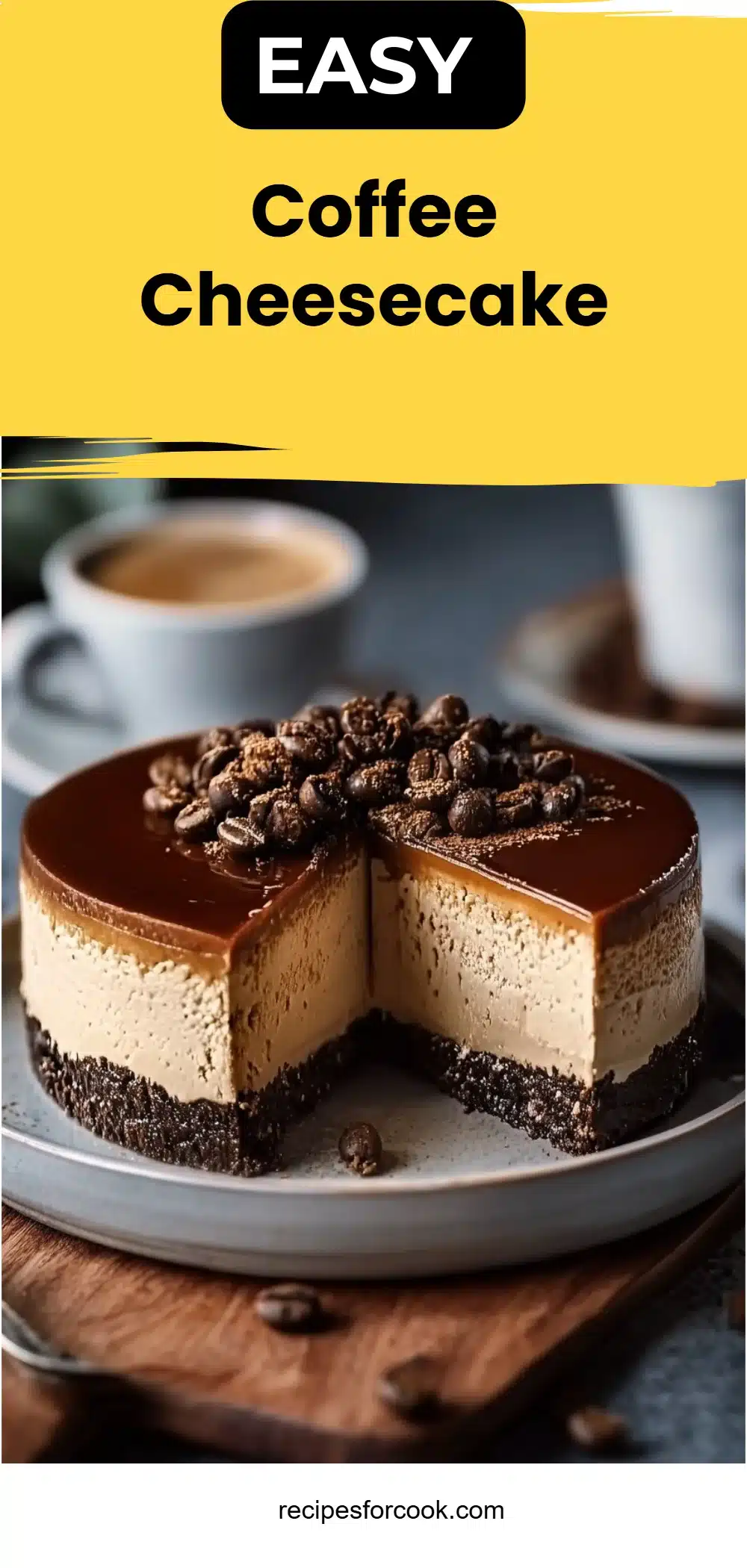 Coffee Cheesecake 5 Coffee Cheesecake