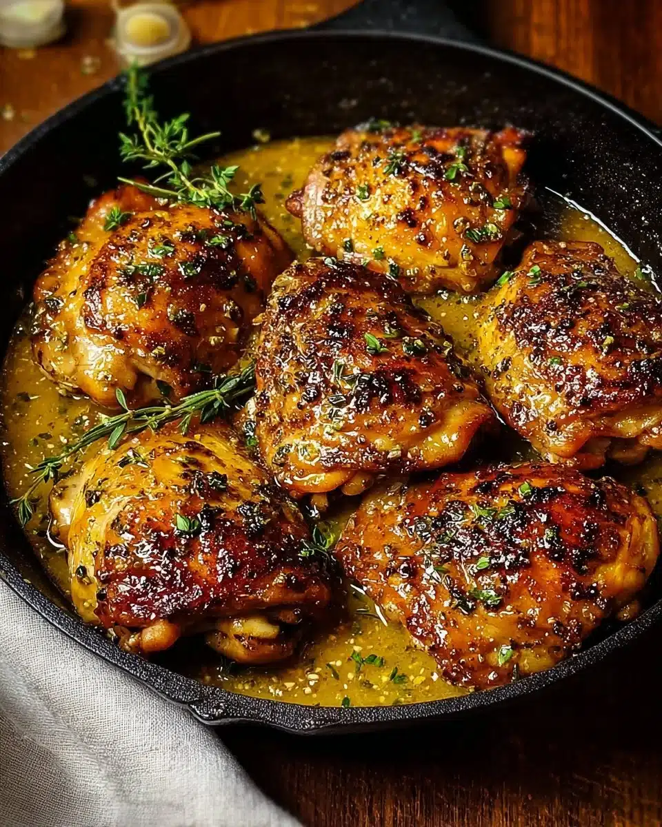 Creamy Herbed Chicken Thighs 4 Bobby Flay's Chicken Thighs Recipe