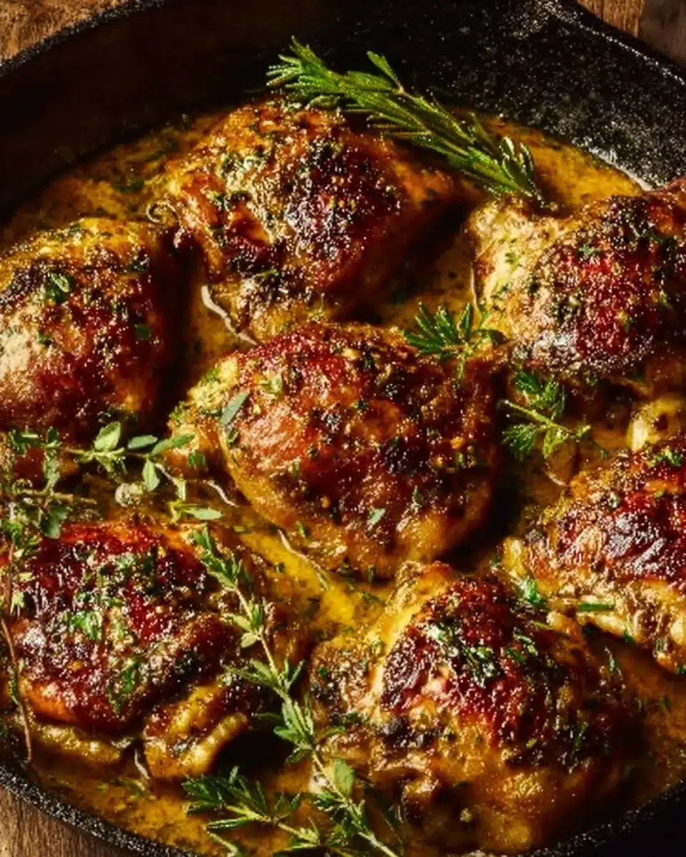 Creamy Pan-Seared Chicken Thighs 4 Bobby Flay's Chicken Thighs Recipe