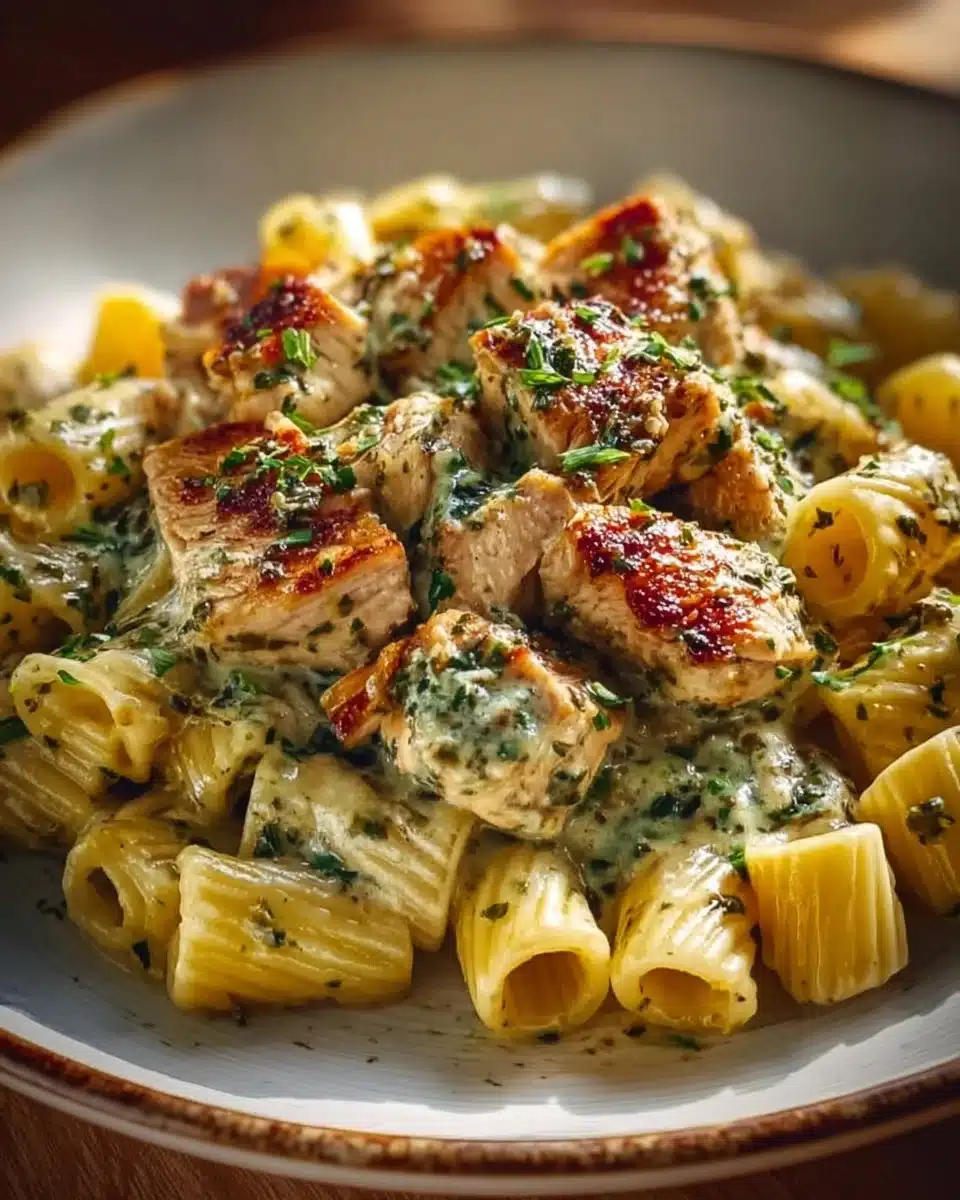 Creamy Pesto Chicken Pasta 4 Creamy Pesto Chicken Pasta