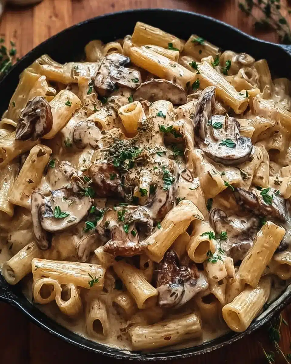 Creamy Tuscan Mushroom Pasta Skillet 6 Creamy Tuscan Mushroom Pasta Skillet: A Weeknight Delight