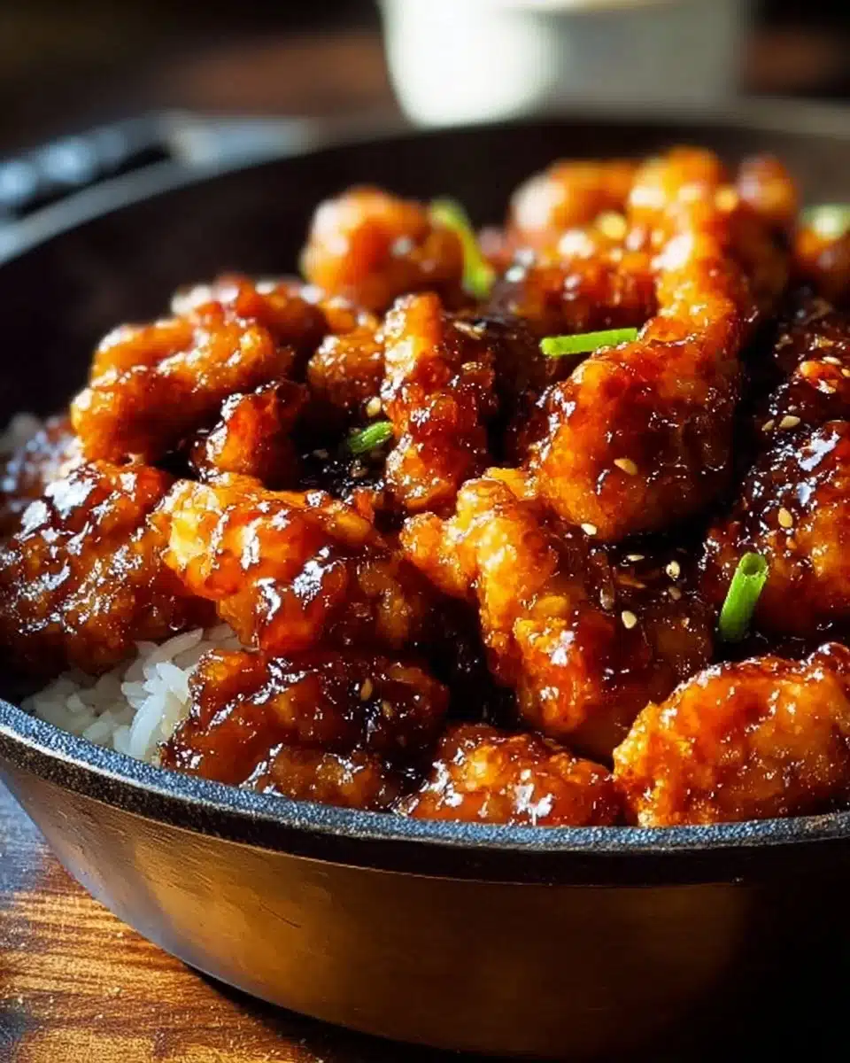 Crispy Orange Chicken 4 Crispy Orange Chicken