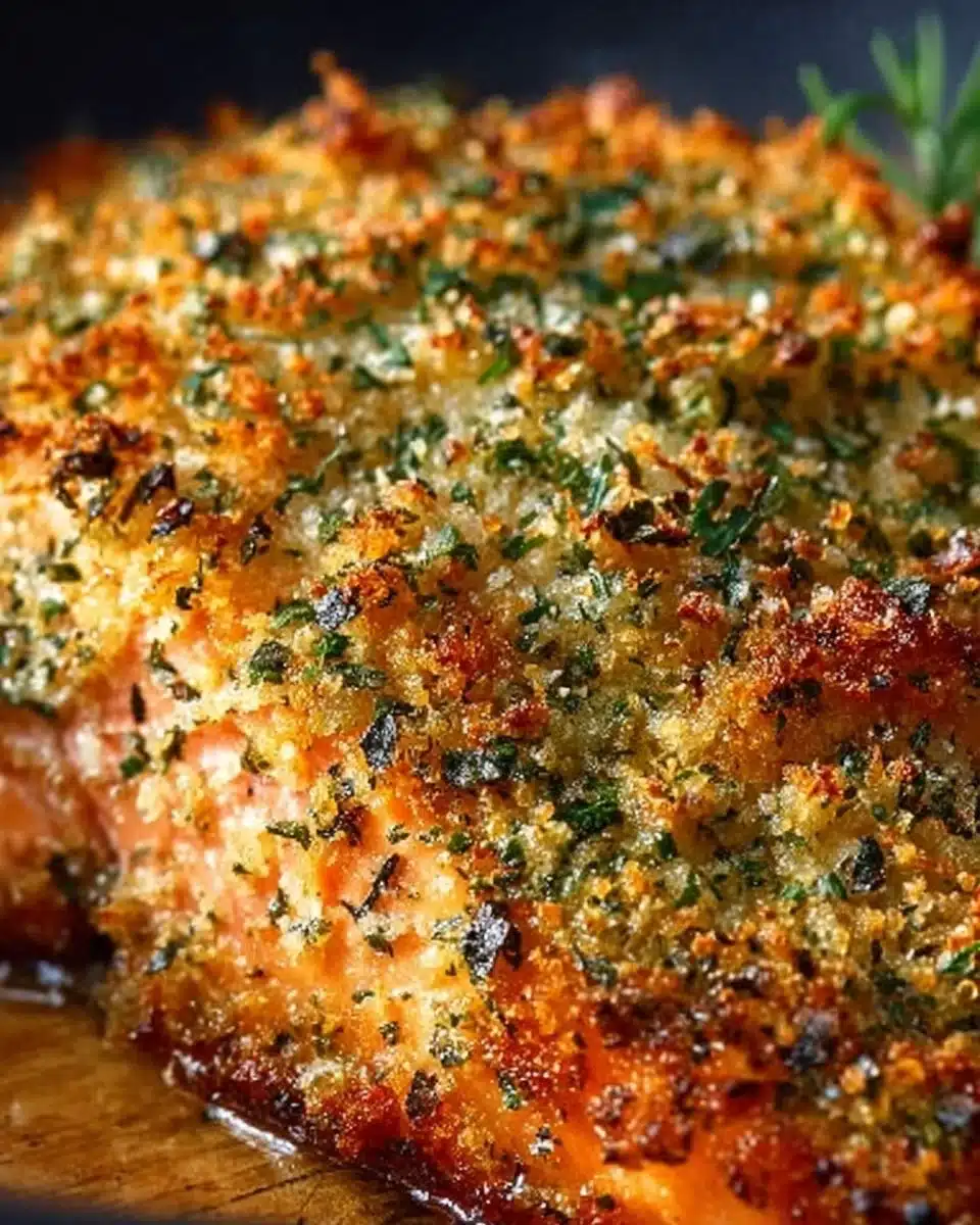 Crispy Parmesan Salmon Bake 6 Crispy Parmesan Salmon Bake