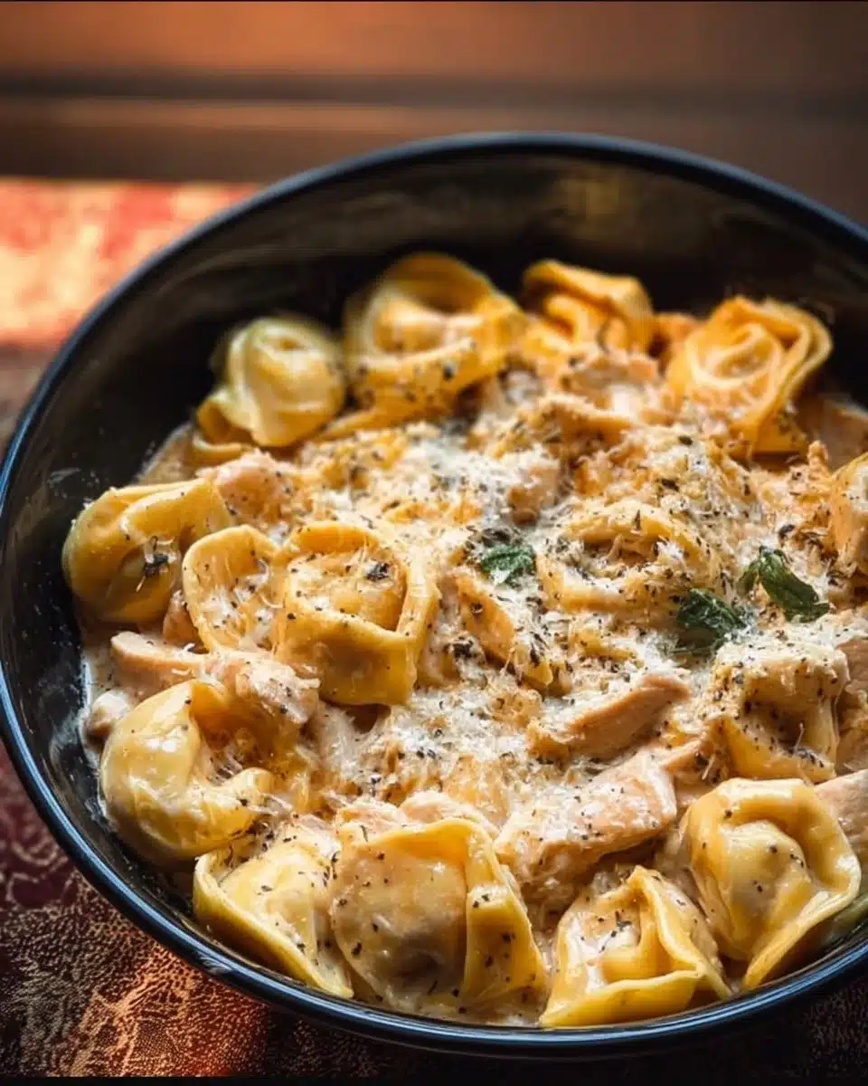 CrockPot Chicken Tortellini 4 CrockPot Chicken Tortellini