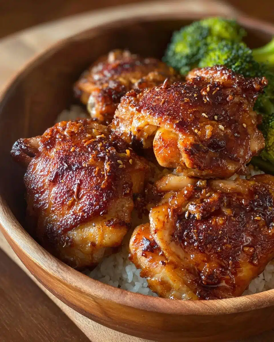 Easy Soy Garlic Chicken Thighs 4 Easy Soy Garlic Chicken Thighs