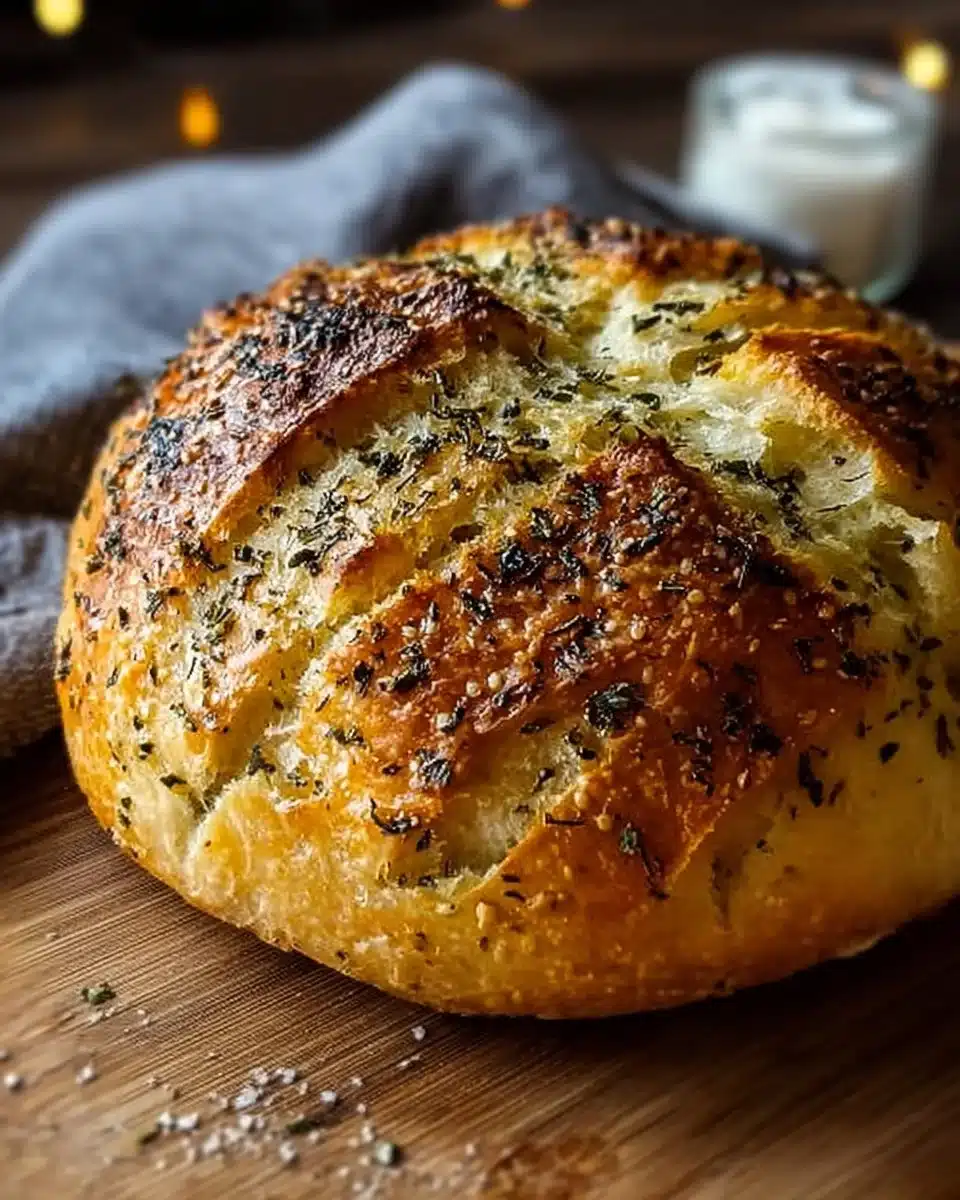 Garlic Herb Dutch Oven Bread 4 Garlic Herb Dutch Oven Bread Recipe You'll Love Today!