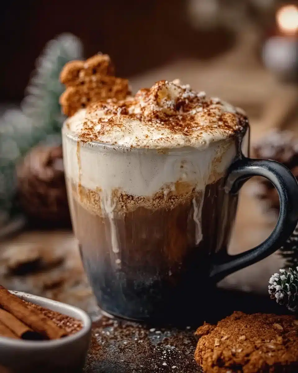 Gingerbread Oatmilk Chai Tea Latte 4 Gingerbread Oatmilk Chai Tea Latte - Starbucks Copycat