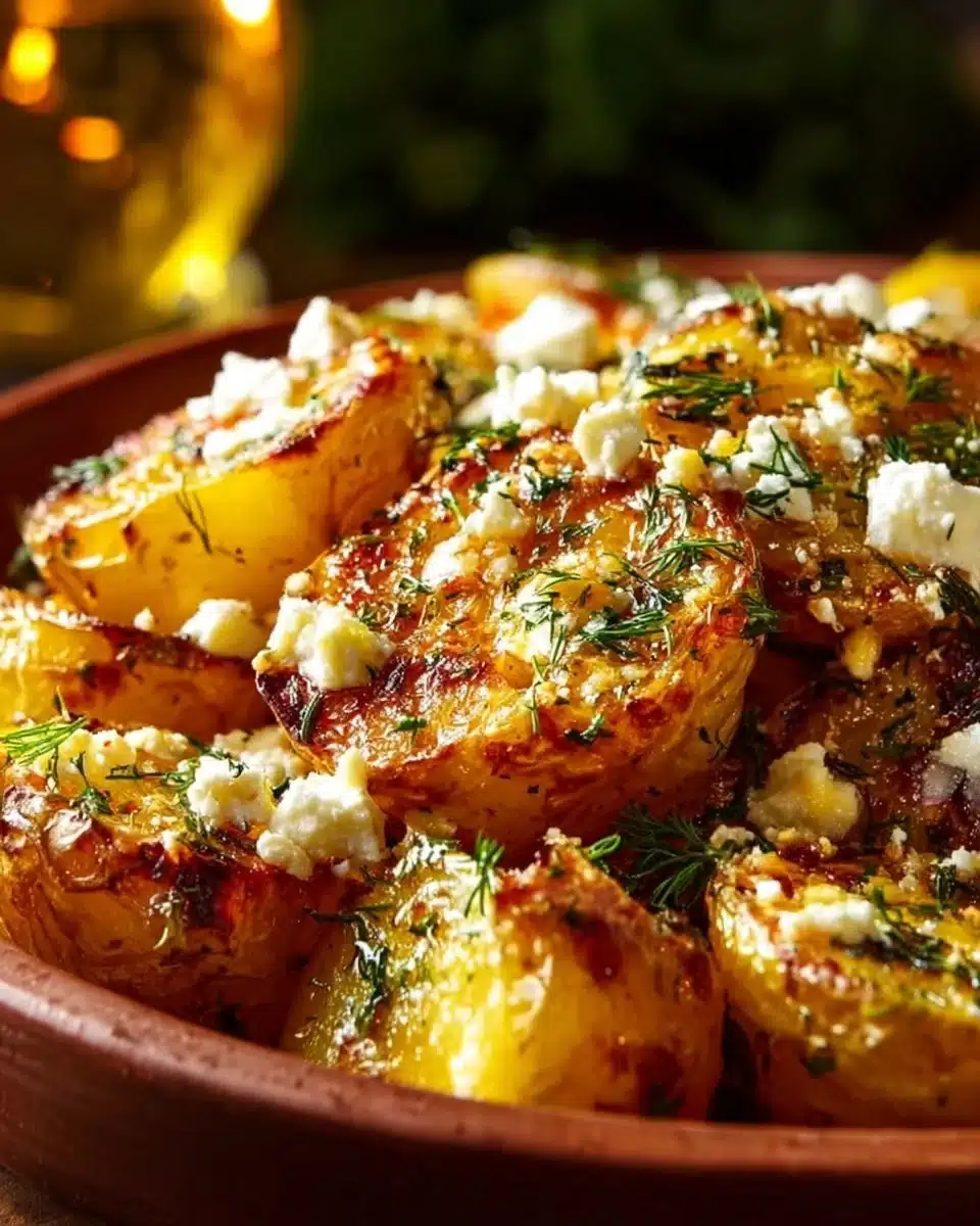 Greek Lemon Feta Potatoes 6 Greek Lemon Feta Potatoes