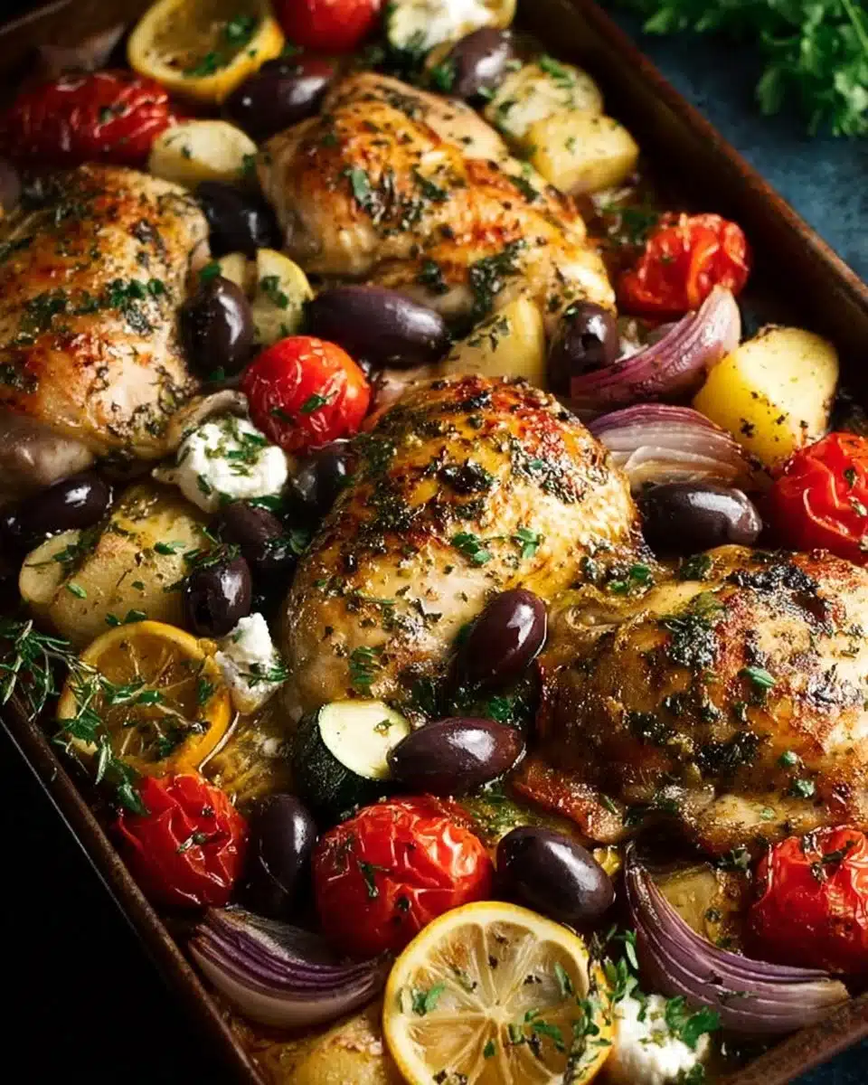 Greek Sheet Pan Chicken