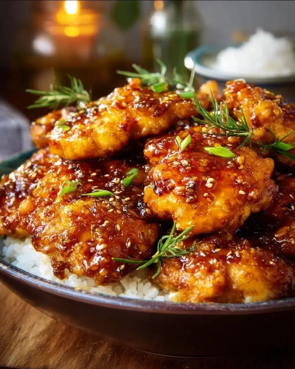 Healthy Honey Garlic Chicken 4 Healthy Honey Garlic Chicken