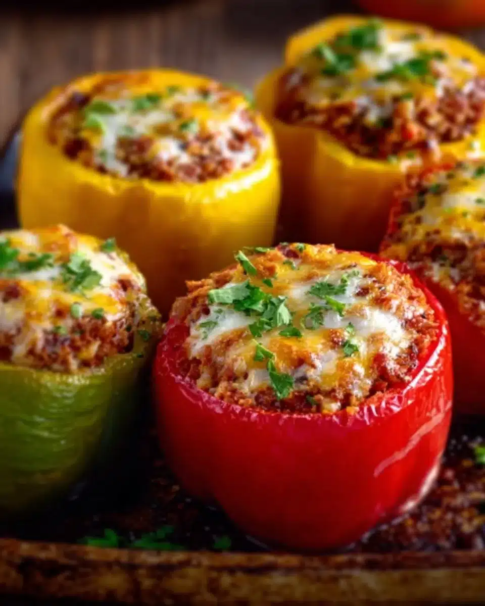 Healthy Stuffed Bell Peppers 6 Healthy Stuffed Bell Peppers