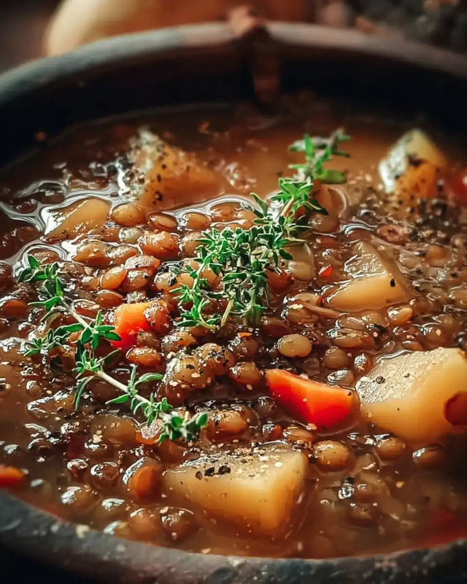 Hearty Lentil Vegetable Soup 6 Hearty Lentil Vegetable Soup: A Comforting One-Pot Wonder