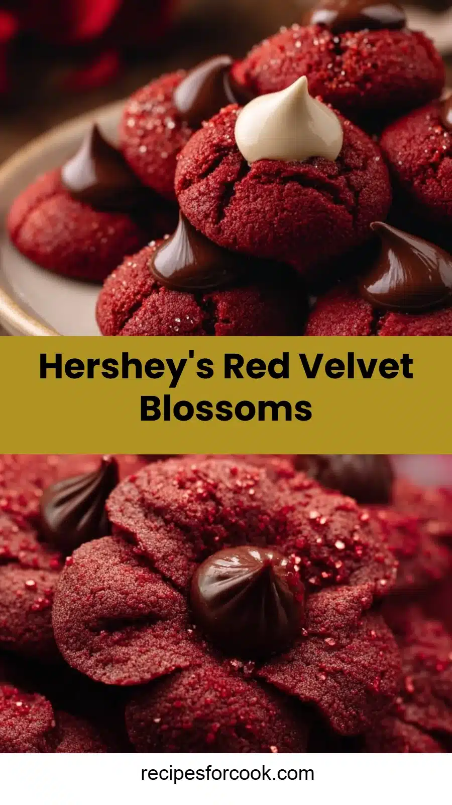 Hershey's Red Velvet Blossoms 5 Hershey's Red Velvet Blossoms