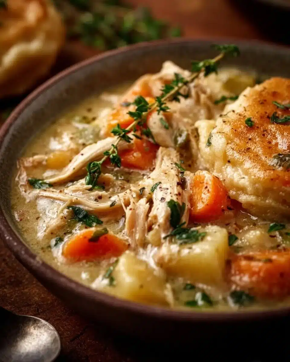 High Protein Chicken Pot Pie Soup 6 High Protein Chicken Pot Pie Soup