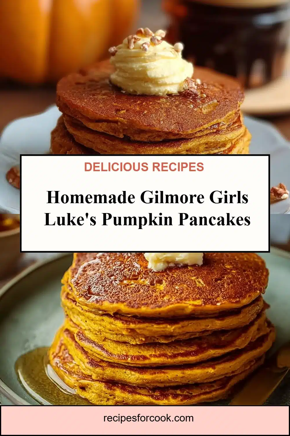Homemade Gilmore Girls Luke's Pumpkin Pancakes 5 Homemade Gilmore Girls Luke's Pumpkin Pancakes