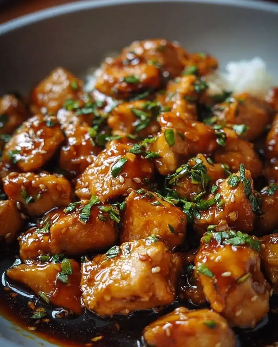 Honey Garlic Chicken