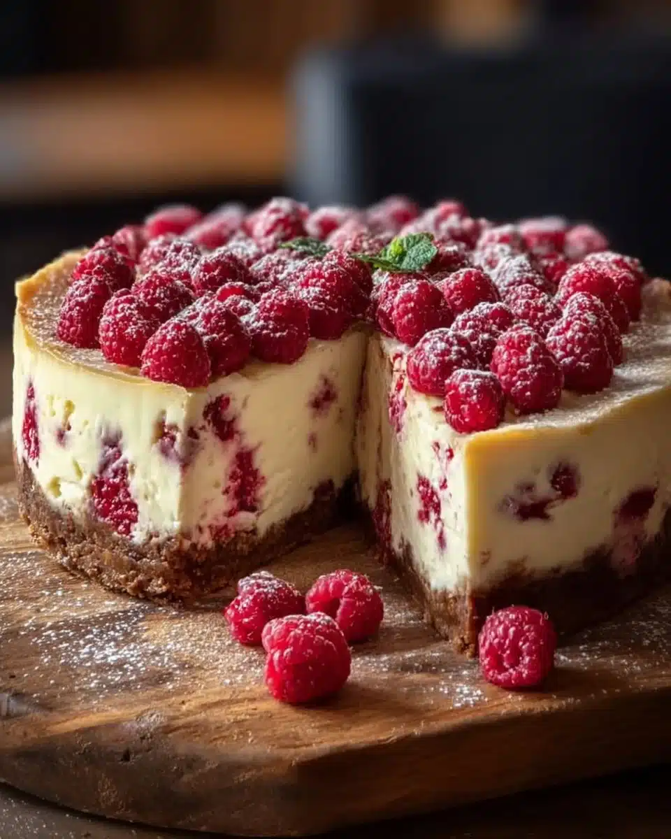 Indulgent White Chocolate Raspberry Cheesecake Bliss 6 Indulgent White Chocolate Raspberry Cheesecake Bliss