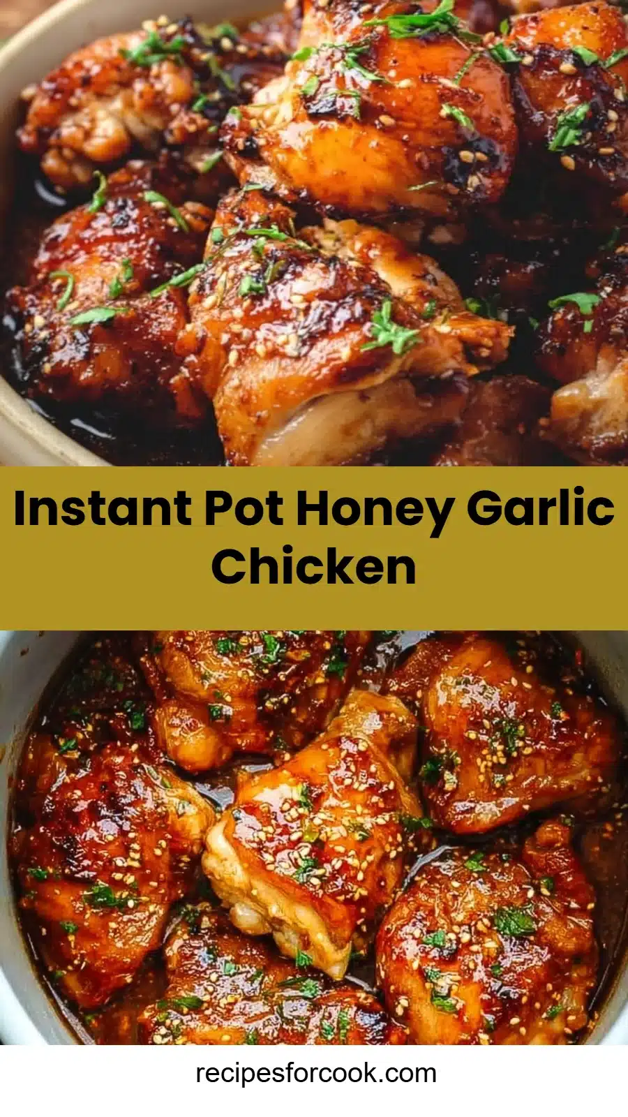 Instant Pot Honey Garlic Chicken 5 Instant Pot Honey Garlic Chicken