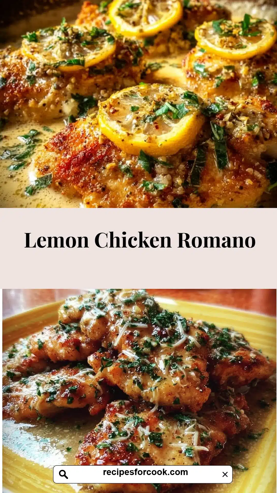 Lemon Chicken Romano 5 Lemon Chicken Romano
