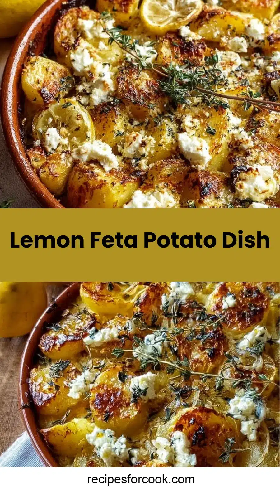 Lemon Feta Potato Dish 5 Lemon Feta Potato Dish