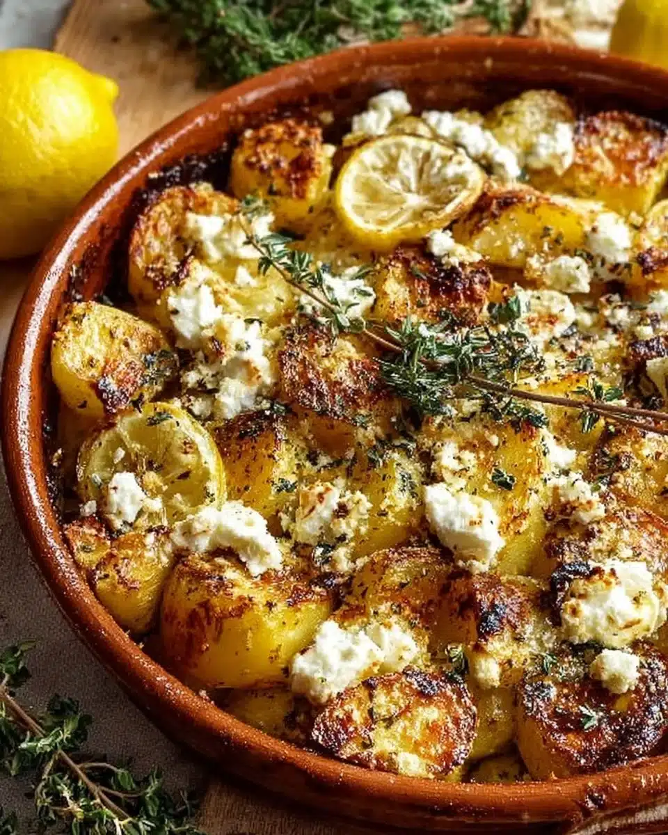 Lemon Feta Potato Dish 6 Lemon Feta Potato Dish