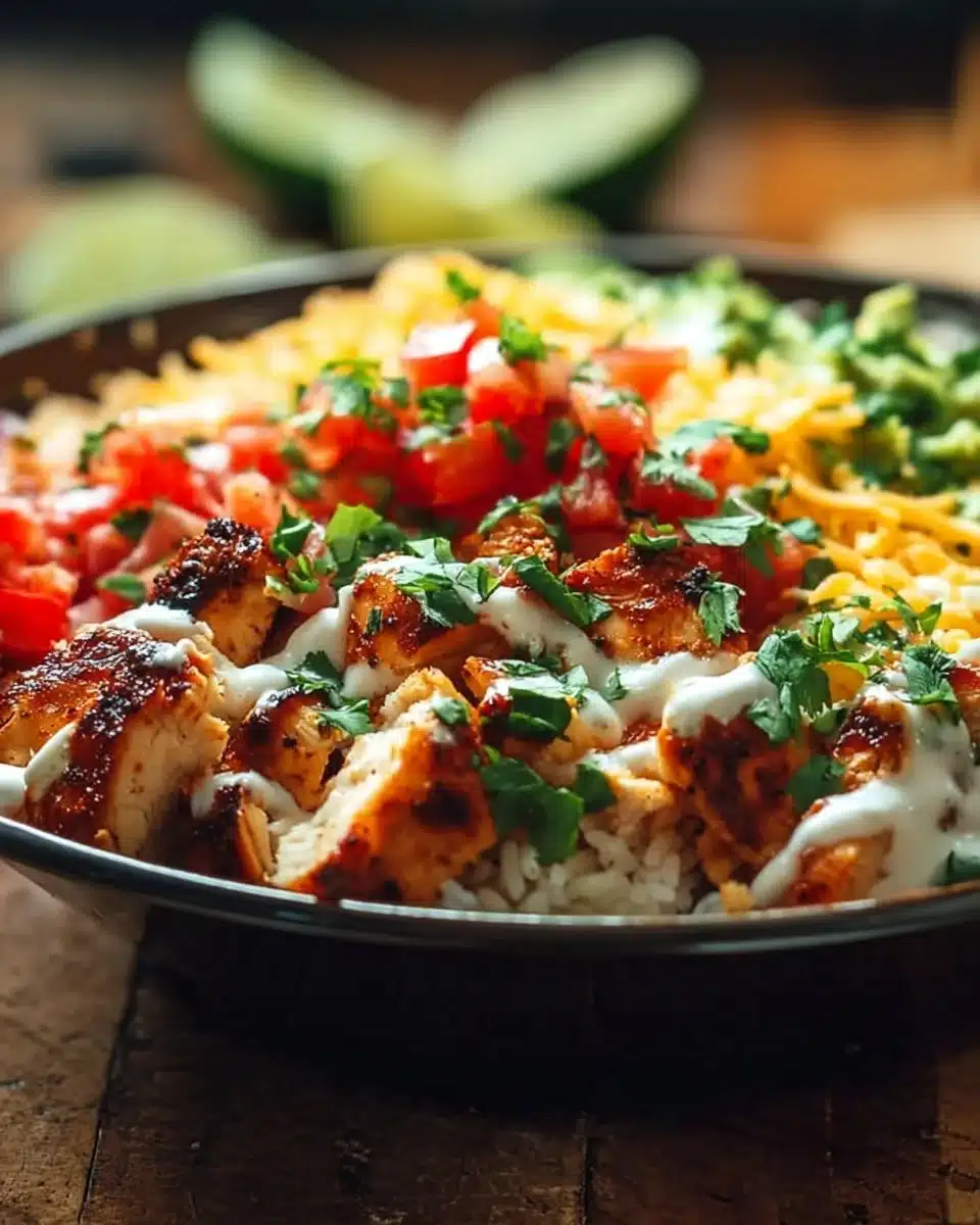 One-Pan Chicken Burrito Bowl 6 One-Pan Chicken Burrito Bowl