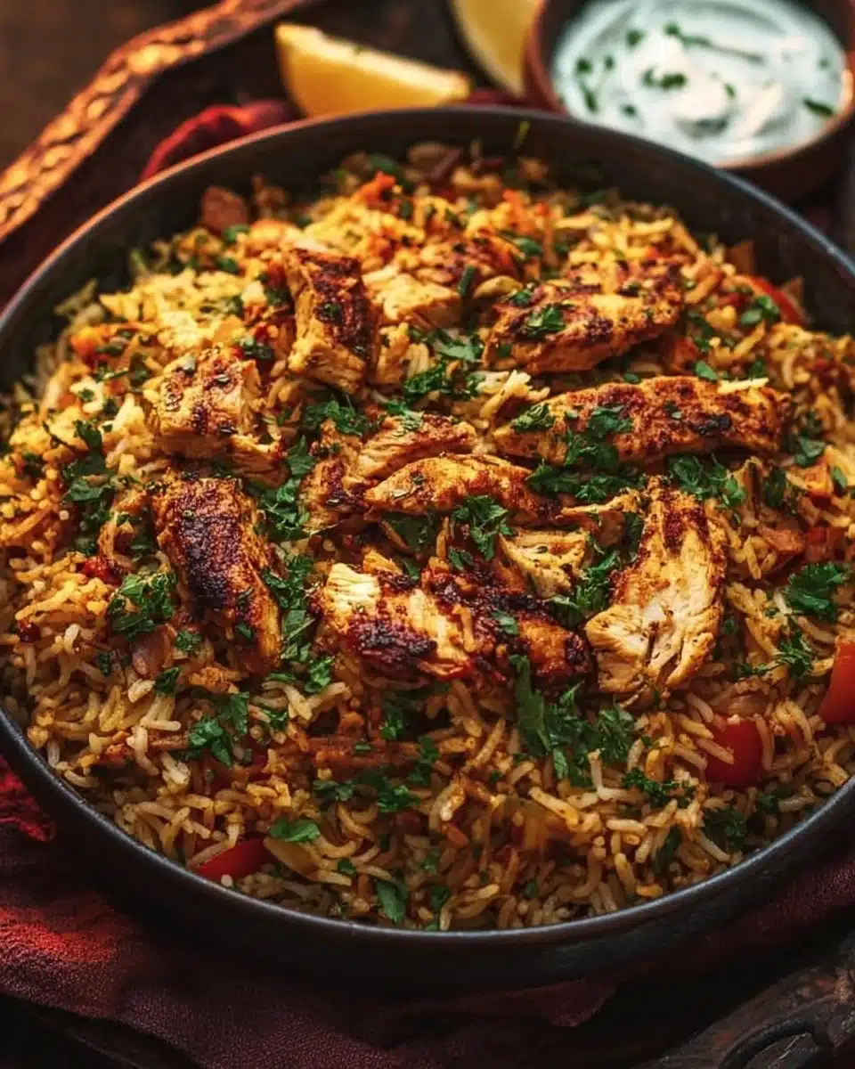 One Pot Chicken Shawarma Rice 6 One Pot Chicken Shawarma Rice