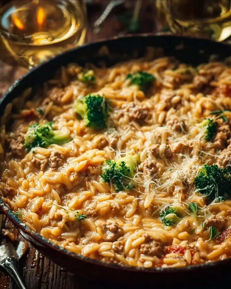 One-Pot Ground Turkey Orzo 6 One-Pot Ground Turkey Orzo