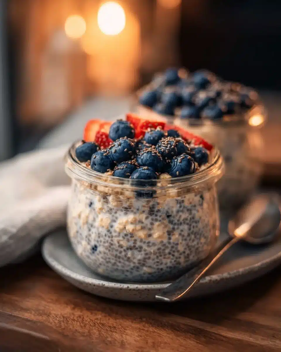 Overnight Oats and Chia Seed Pudding 4 Healthy Overnight Oats and Chia Seed Pudding Recipe