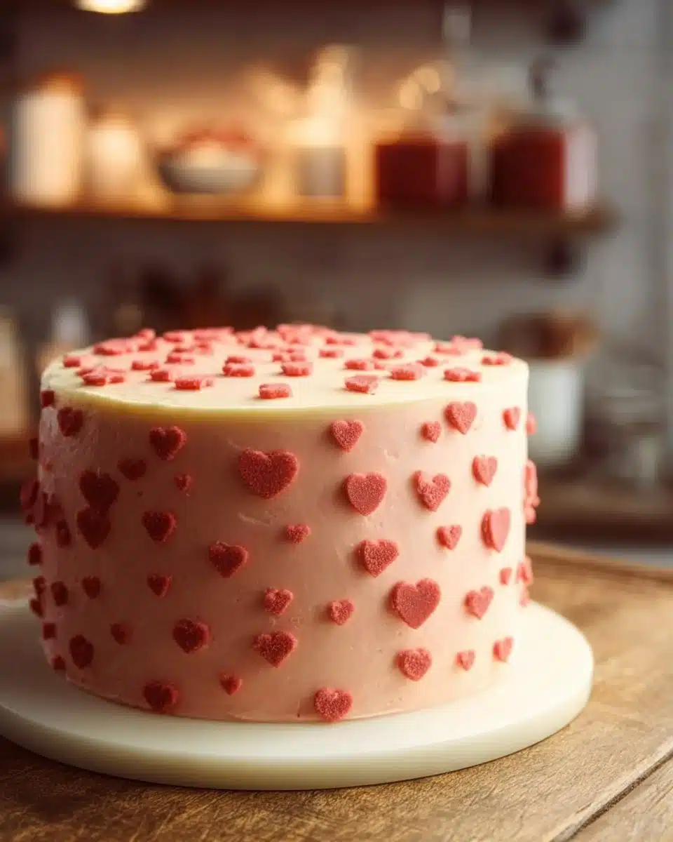 Pink Velvet Cake 6 Pink Velvet Cake