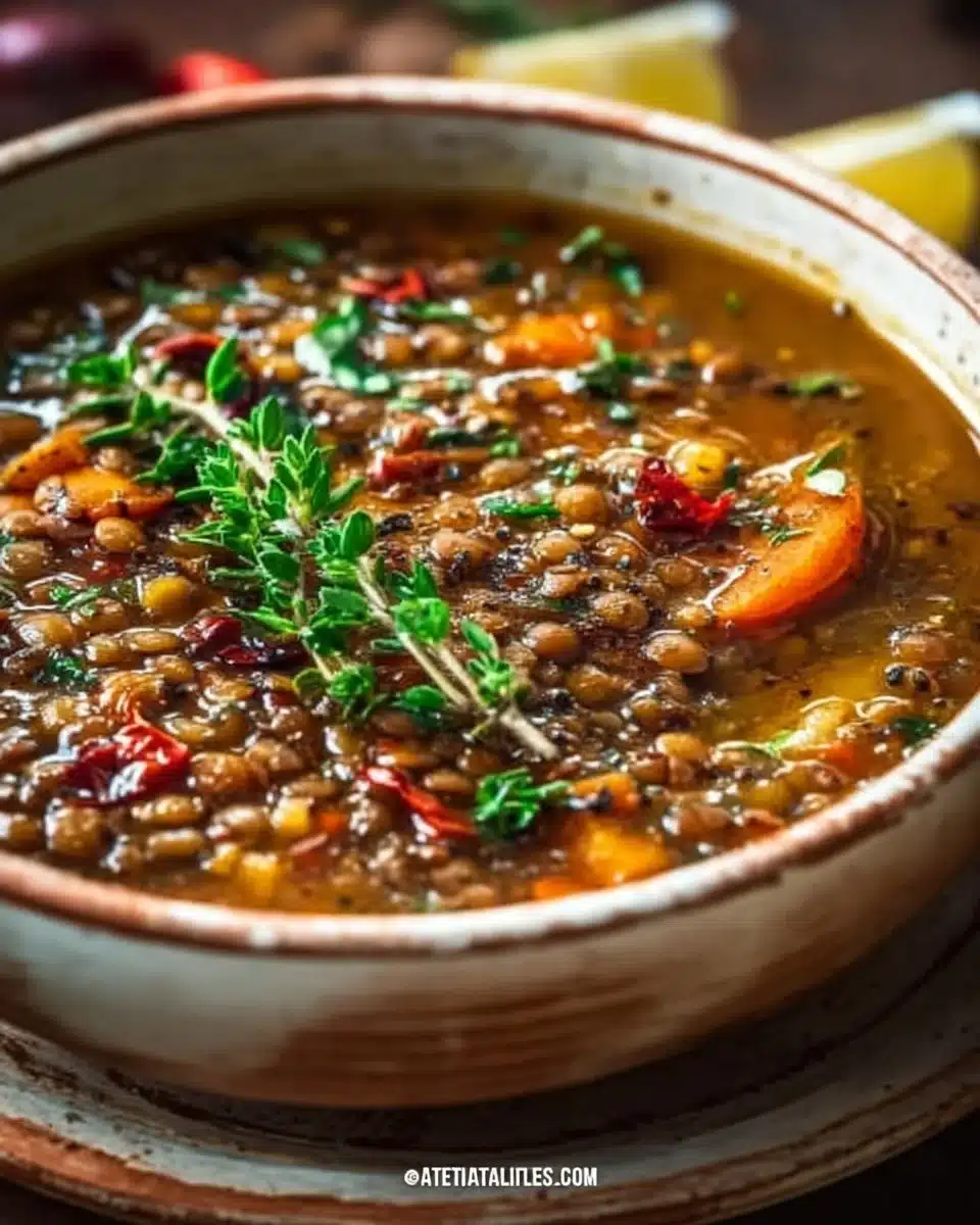 Quick Mediterranean Lentil Soup 6 Quick Mediterranean Lentils Soup – Healthy, Hearty, and Fast