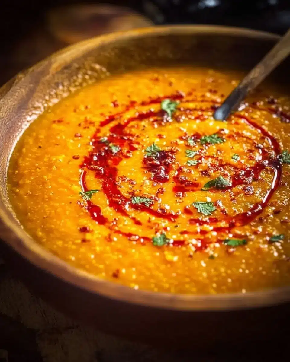 Red Lentil Turkish Soup 6 Red Lentil Turkish Soup - wineandcookie