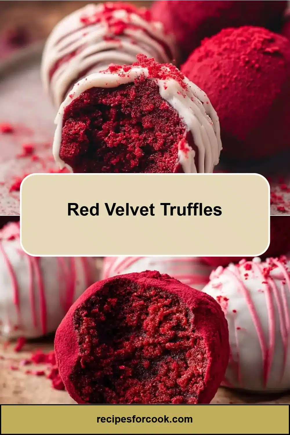 Red Velvet Truffles 5 Red Velvet Truffles