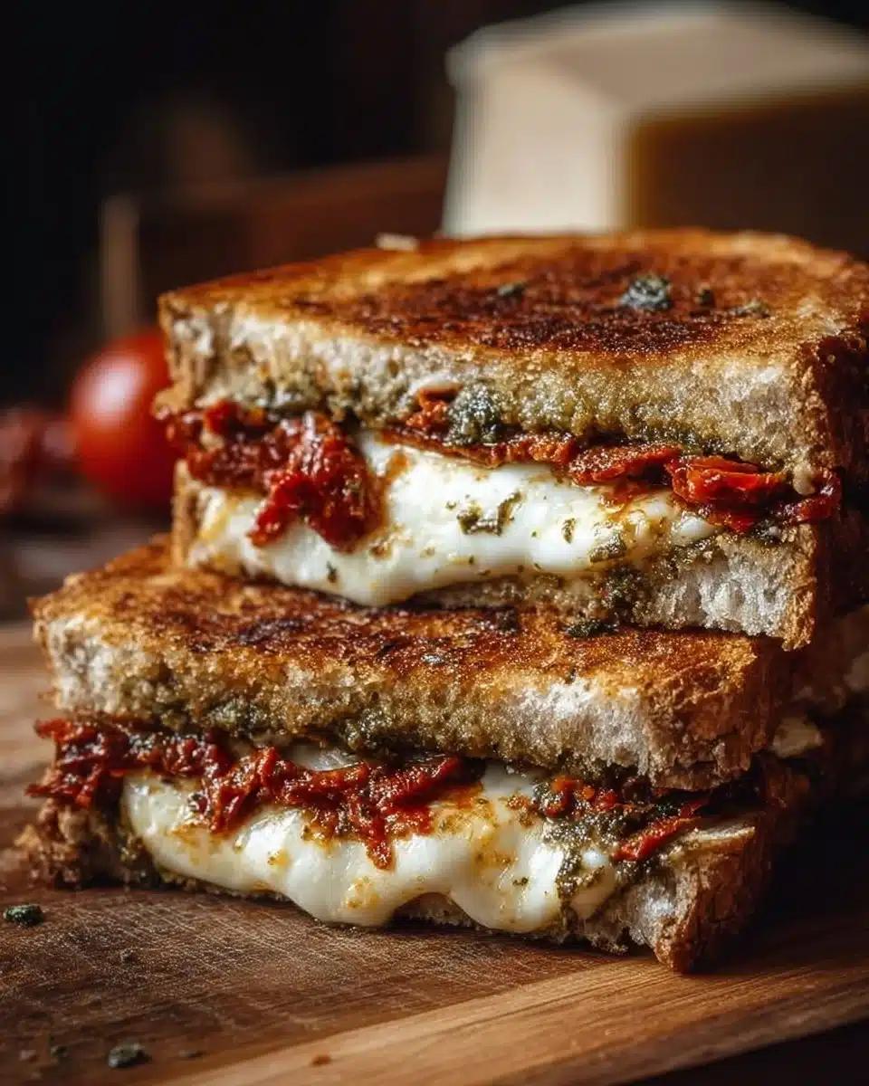 Sun-Dried Tomato Pesto Grilled Cheese 6 Sun-Dried Tomato Pesto Grilled Cheese: A Flavor Delight!
