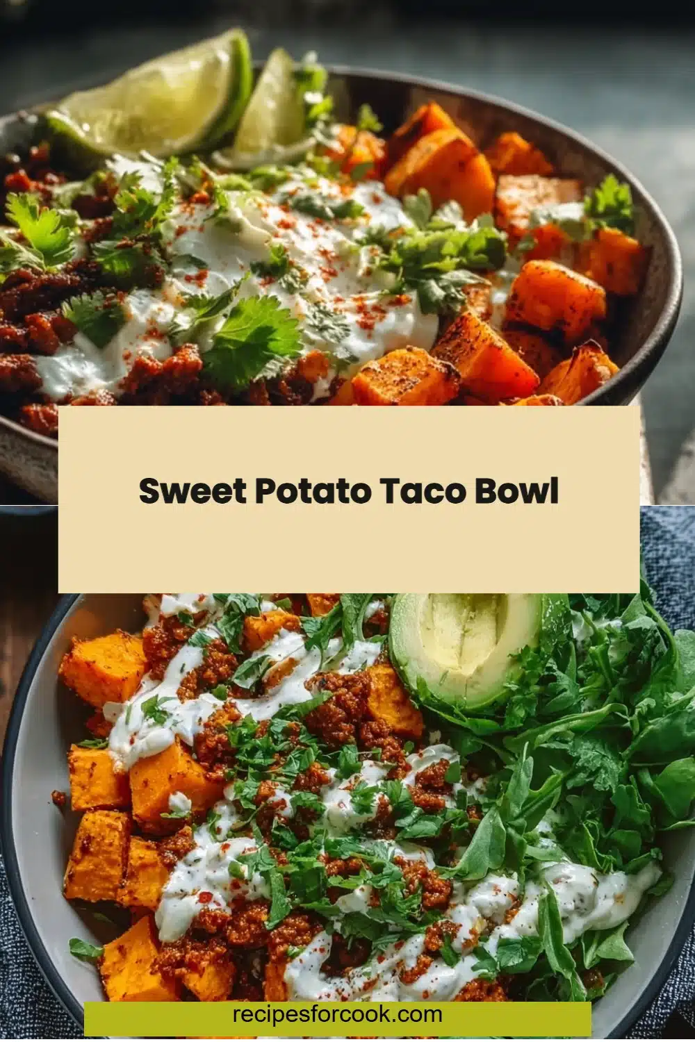 Sweet Potato Taco Bowl 5 Sweet Potato Taco Bowl