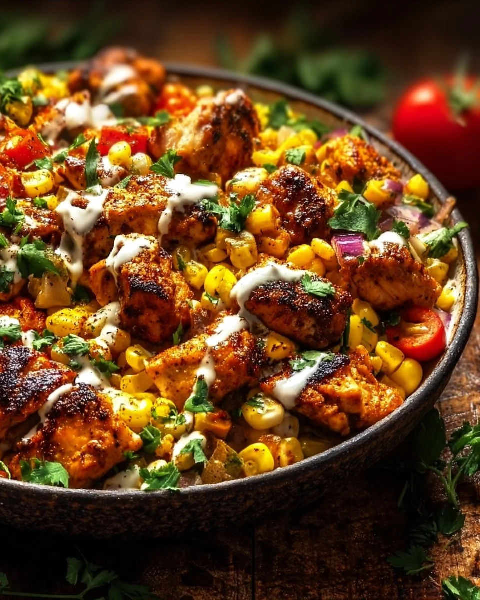Tasty Street Corn Chicken Bowl 4 Tasty Street Corn Chicken Bowl