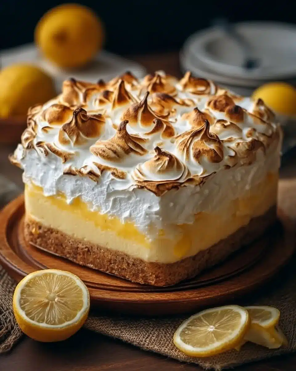 Triple Lemon Meringue Cheesecake 6 Triple Lemon Meringue Cheesecake