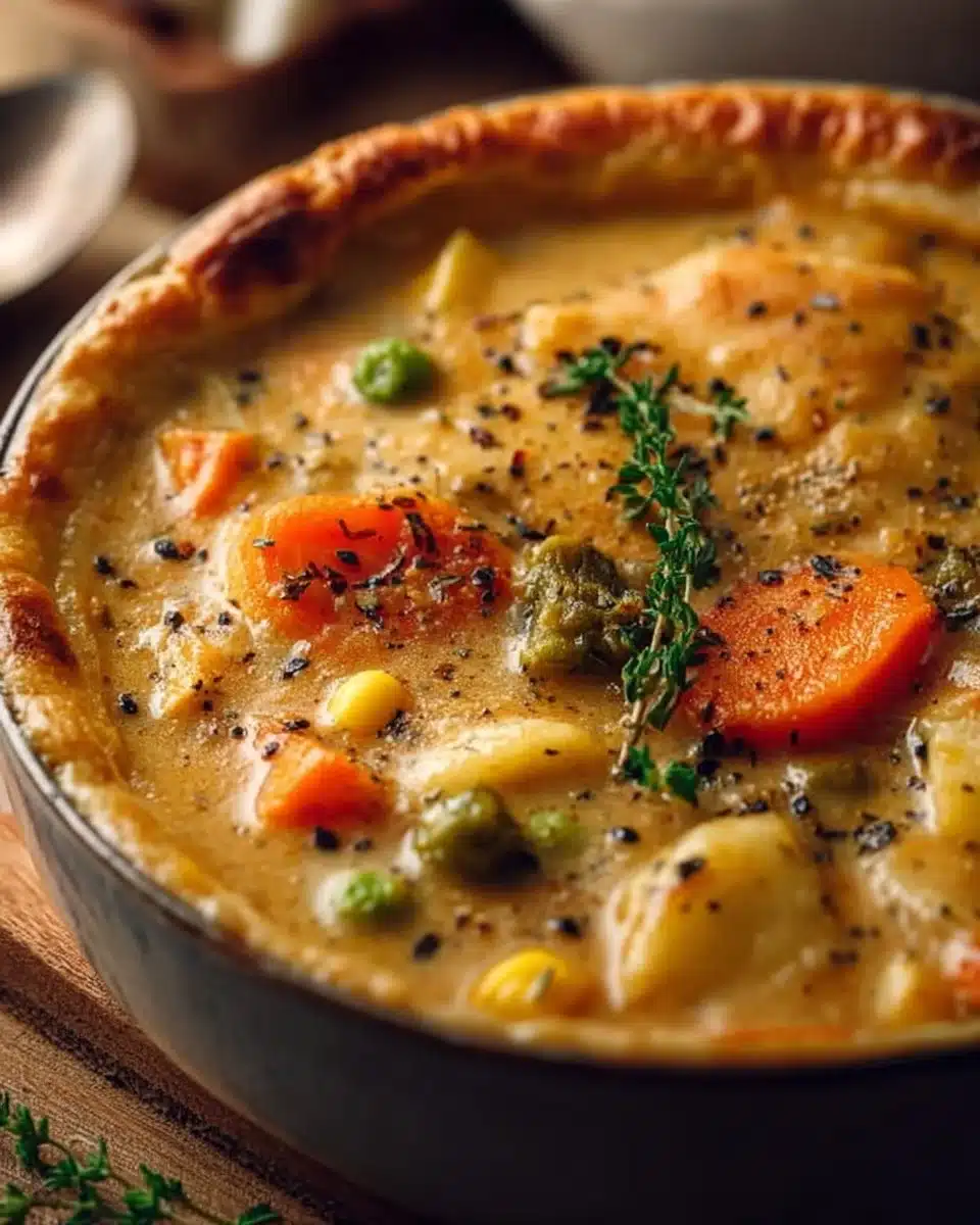 Veggie Pot Pie Soup 6 Veggie Pot Pie Soup: Comfort in a Bowl Without the Crust