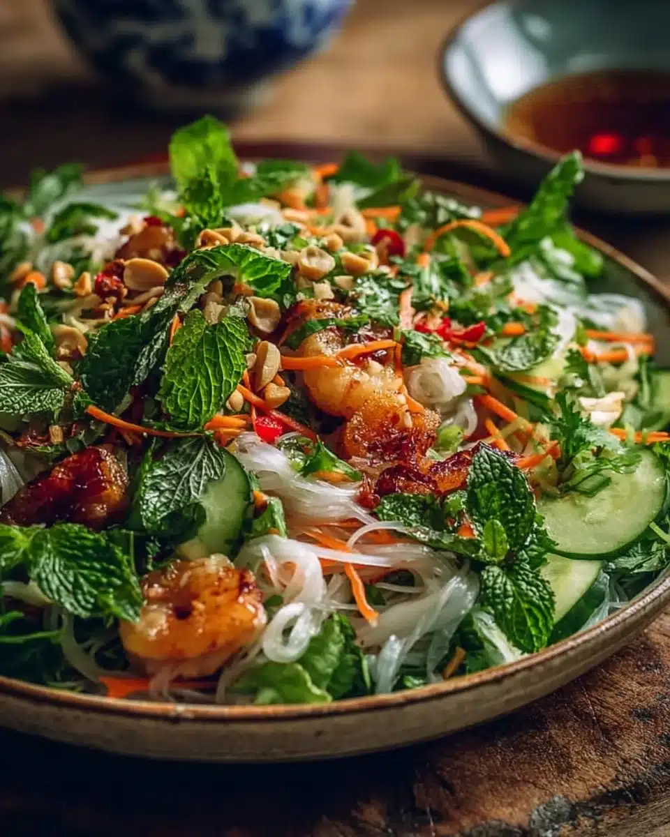 Vietnamese Spring Roll Salad 6 Vietnamese Spring Roll Salad
