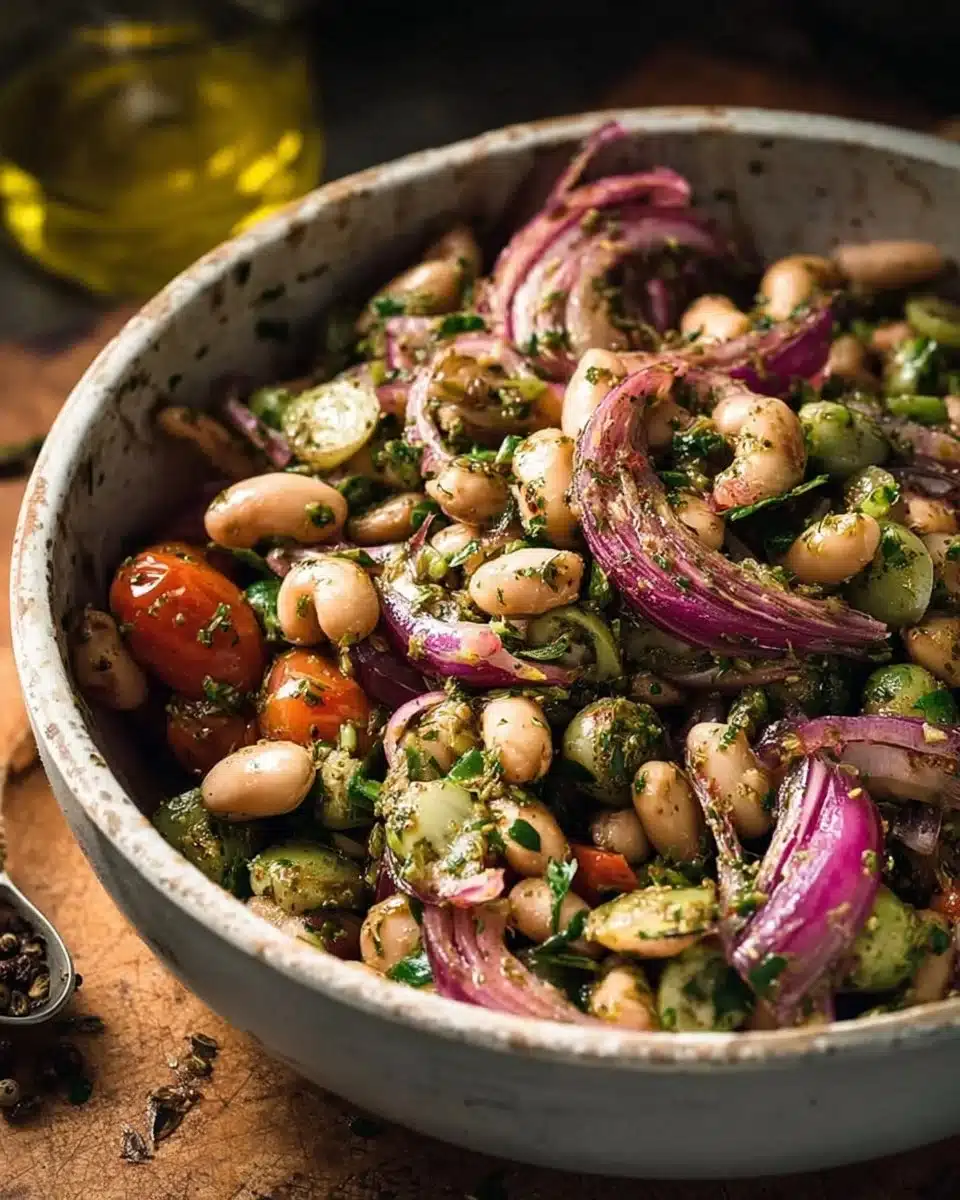 Za'atar Bean Salad 6 Za'atar Bean Salad