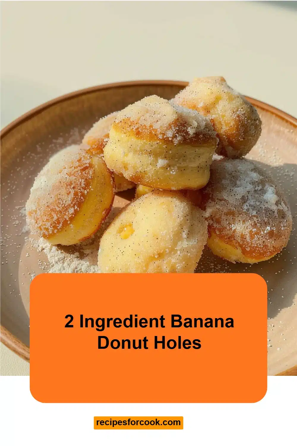 2 Ingredient Banana Donut Holes 5 2 Ingredient Banana Donut Holes