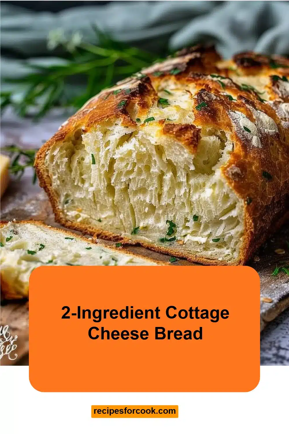 2-Ingredient Cottage Cheese Bread 5 2-Ingredient Cottage Cheese Bread