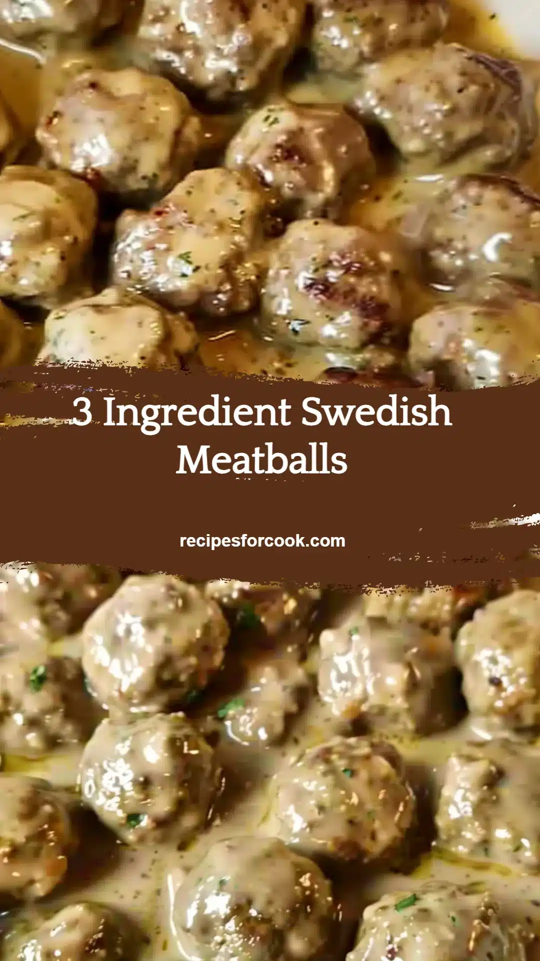 3 Ingredient Swedish Meatballs 5 3 Ingredient Swedish Meatballs