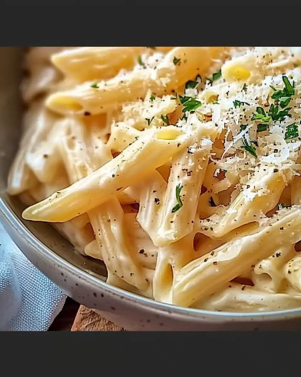 5 Ingredient Garlic Parmesan Pasta 6 5 Ingredient Garlic Parmesan Pasta