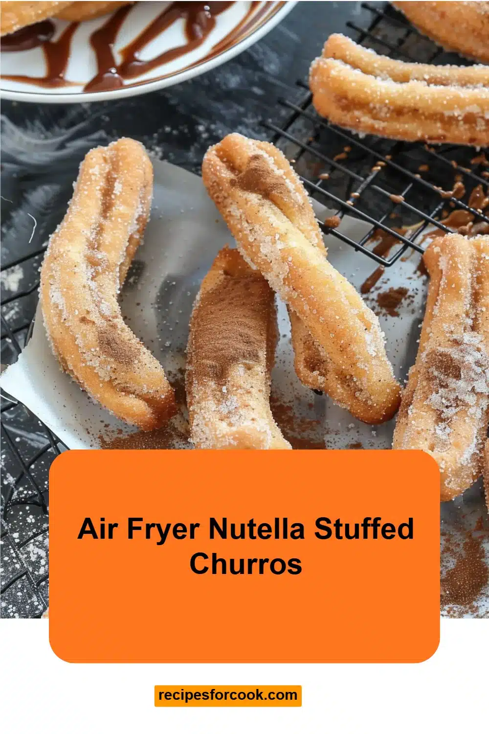 Air Fryer Nutella Stuffed Churros 5 Air Fryer Nutella Stuffed Churros