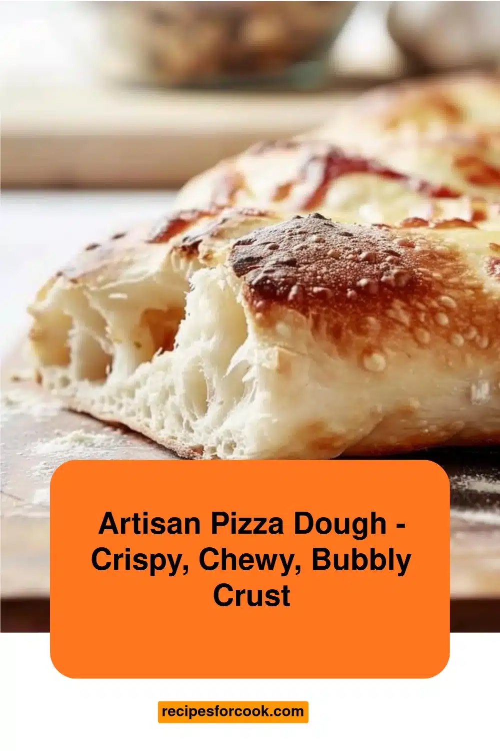 Artisan Pizza Dough - Crispy, Chewy, Bubbly Crust 5 Artisan Pizza Dough - Crispy, Chewy, Bubbly Crust