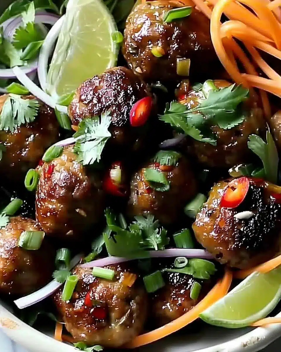 Banh Mi Meatballs 6 Banh Mi Meatballs: Quick, Flavor-Packed Appetizer Delight