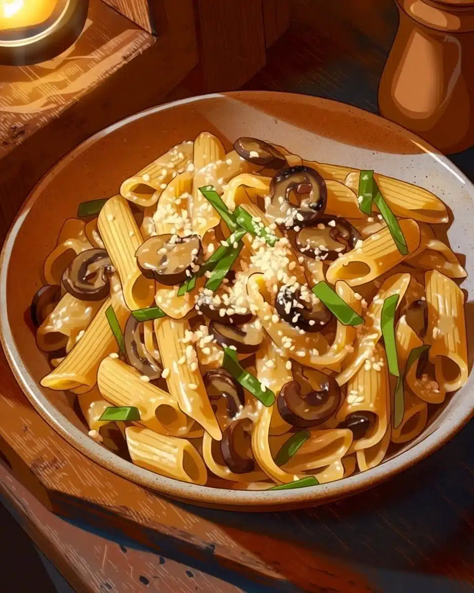 Caramelized Leek and Mushroom Gruyere Pasta 6 Caramelized Leek and Mushroom Gruyere Pasta