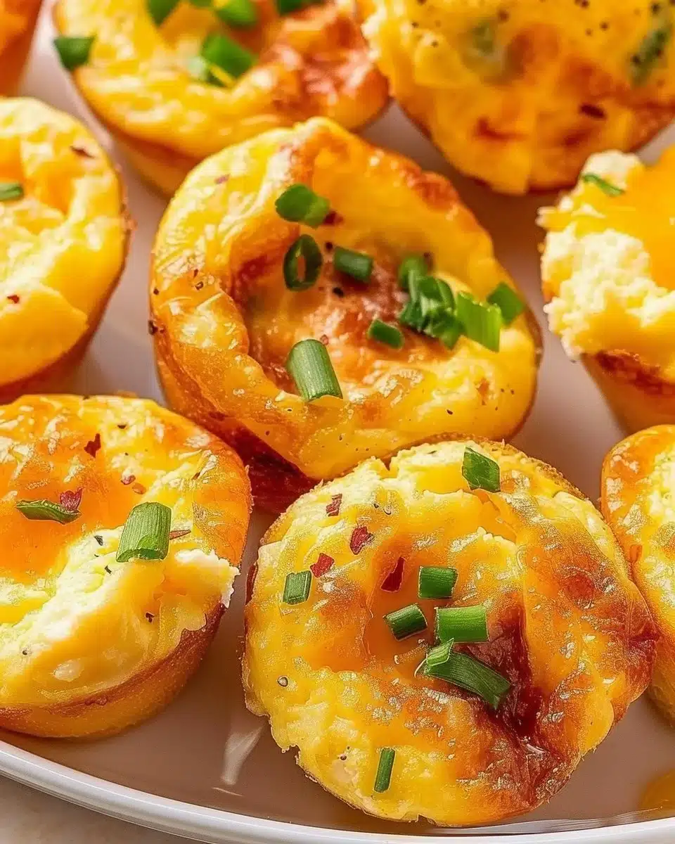 Cheesy Muffin Tin Cottage Cheese Egg Bites 6 Cheesy Muffin Tin Cottage Cheese Egg Bites