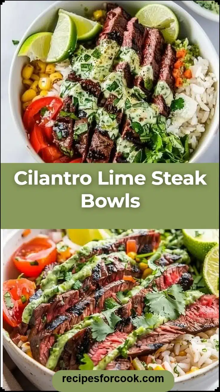 Cilantro Lime Steak Bowls 5 Cilantro Lime Steak Bowls